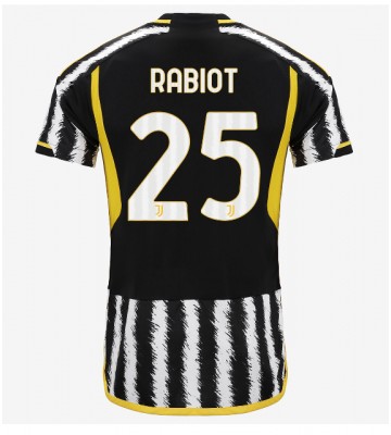 Juventus Adrien Rabiot #25 Koszulka Podstawowych 2023-24 Krótki Rękaw